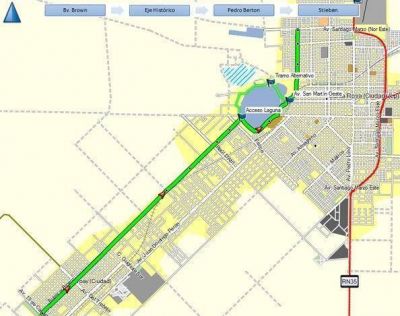 Plan Estrat�gico: Toay pide incluir ruta alternativa a la avenida Per�n