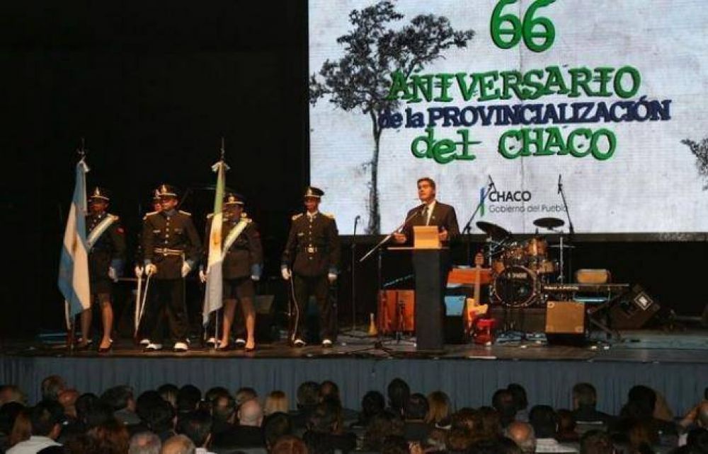 Capitanich llam� a reivindicar a los pioneros de la provincializaci�n