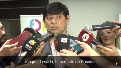 Losada anunció que tras las Paso iniciará una campaña para que el gobierno nacional atienda los problemas de Posadas