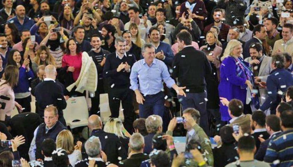 Macri y Carri� cerraron la campa�a de Vamos Juntos en Ferro