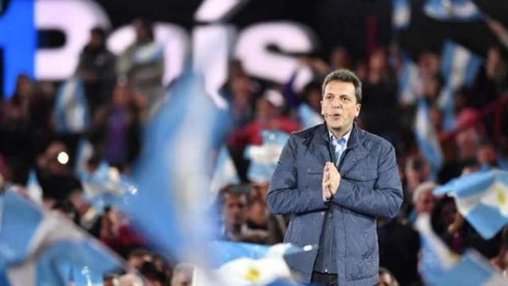 Sergio Massa cerr� su campa�a con un discurso 'antigrieta': 