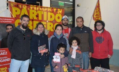 Partido Obrero cerr� campa�a en la Plaza Independencia