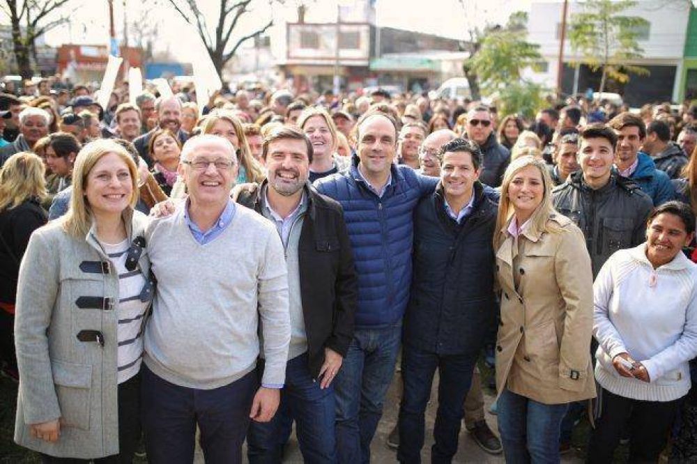 Corral pidi� que el domingo acompa�en la lista de Cambiemos con Carlos Pereira concejal