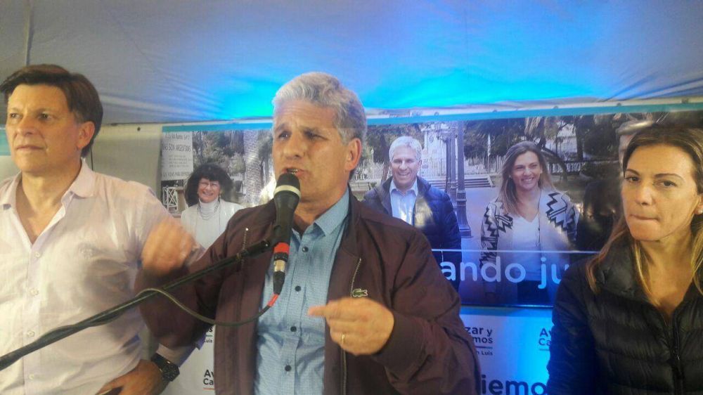 Poggi festej�, agradeci� y dijo que comienza a prepararse para las elecciones de octubre