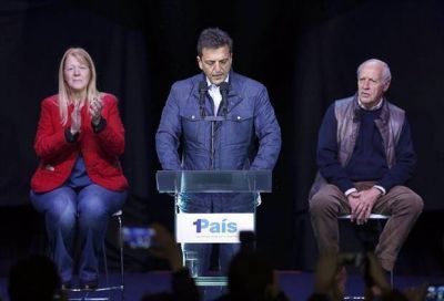 Relegado, Massa no pudo romper con la polarizaci�n y se ubic� como 