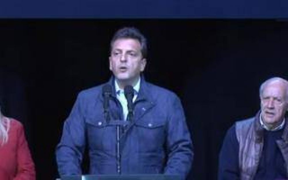 Massa gan� ajustado en Tigre y reconoci� el triunfo de Cambiemos en la Provincia