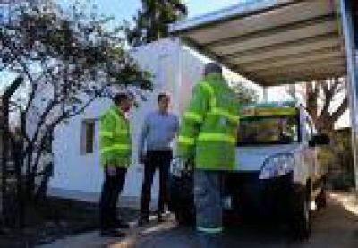 Garro supervis� las obras de descentralizaci�n del SAME en la zona sur de la Ciudad