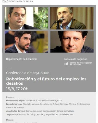 Schmid disertar� sobre robotizaci�n y empleo