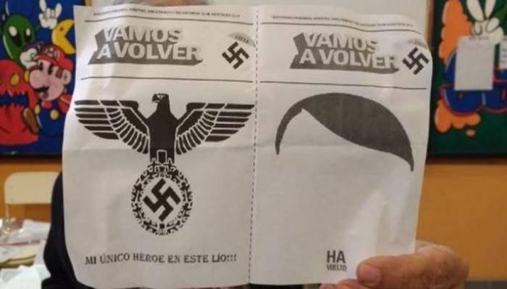 Argentina: Hallan una boleta electoral con simbologa nazi