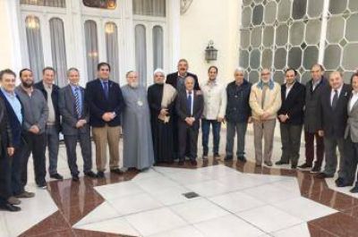 Delegación de la comunidad armenia fue recibida en el Centro Islámico de la República Argentina