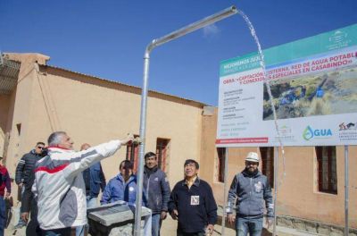 Morales inauguró obras en Casabindo