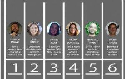 Comienza la carrera para 6 candidatos