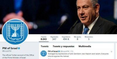 Netanyahu: �Indignado por expresiones de antisemitismo, neonazismo y racismo; todos deber�an oponerse�