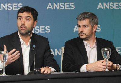 Marcos Pe�a y Emilio Basavilbaso anunciaron el segundo aumento anual de jubilaciones y AUH