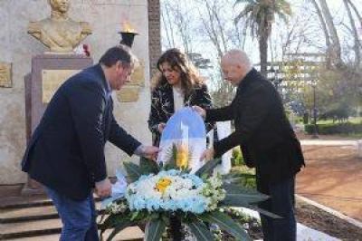 Acto en homenaje a San Mart�n