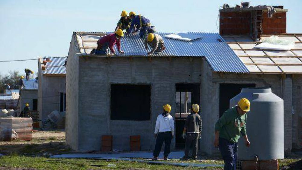 Avanza la obra de construcci�n de 573 viviendas en Barrio Lindo