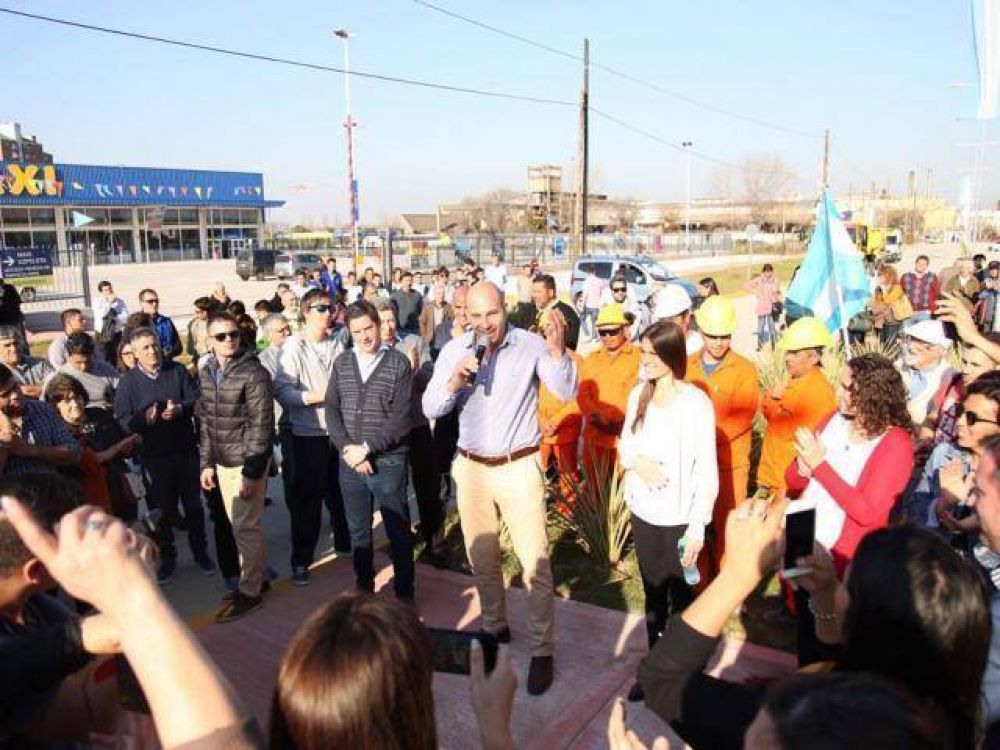 Inauguraron parte de Mitre