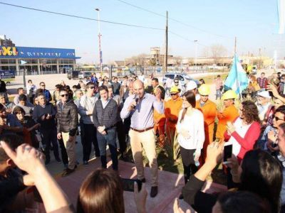 Inauguraron parte de Mitre