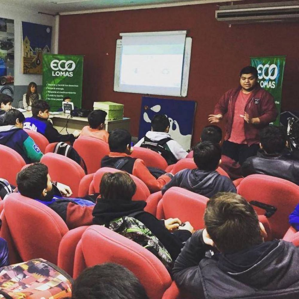 EcoLomas: recorren m�s barrios para ense�ar a cuidar el medio ambiente