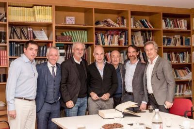 El jefe de gobierno Horacio Rodr�guez Larreta en Amijai