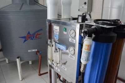 Inauguraron una planta de agua potable en Mogna