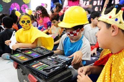 Los chicos de las UDI, CEIM, y Sumate de San Fernando festejaron el �D�a del Ni�o�