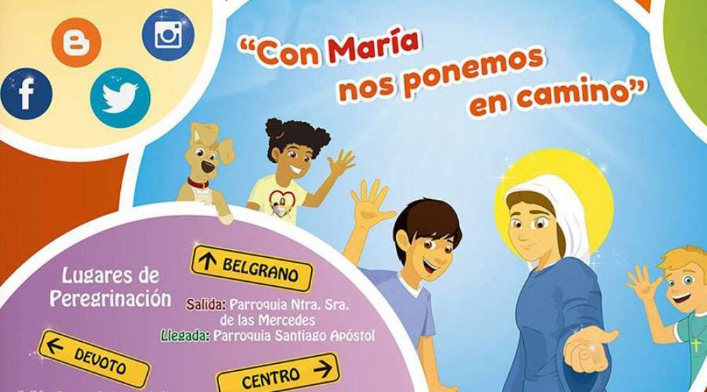 Cientos de ni�os participar�n en peregrinaci�n mariana en Argentina