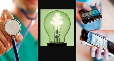Los aumentos que se vienen: suben prepagas, la luz y los celulares