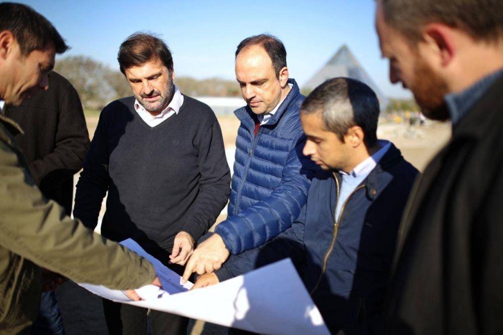 Se realizan obras en la zona de los boliches