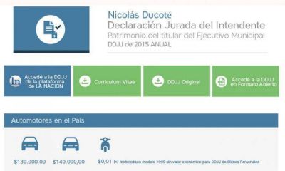 El gobierno prepara las declaraciones juradas de funcionarios y candidatos; tambi�n buscar� que las presenten opositores