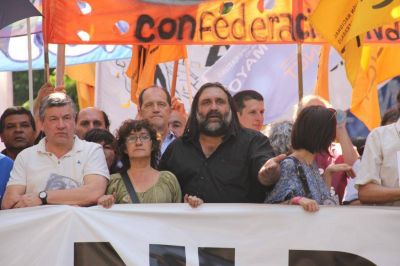 Baradel le pidi� a la CGT �definir un paro general en septiembre�