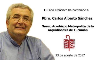 Pbro. Carlos Alberto S�nchez, nuevo arzobispo de Tucum�n