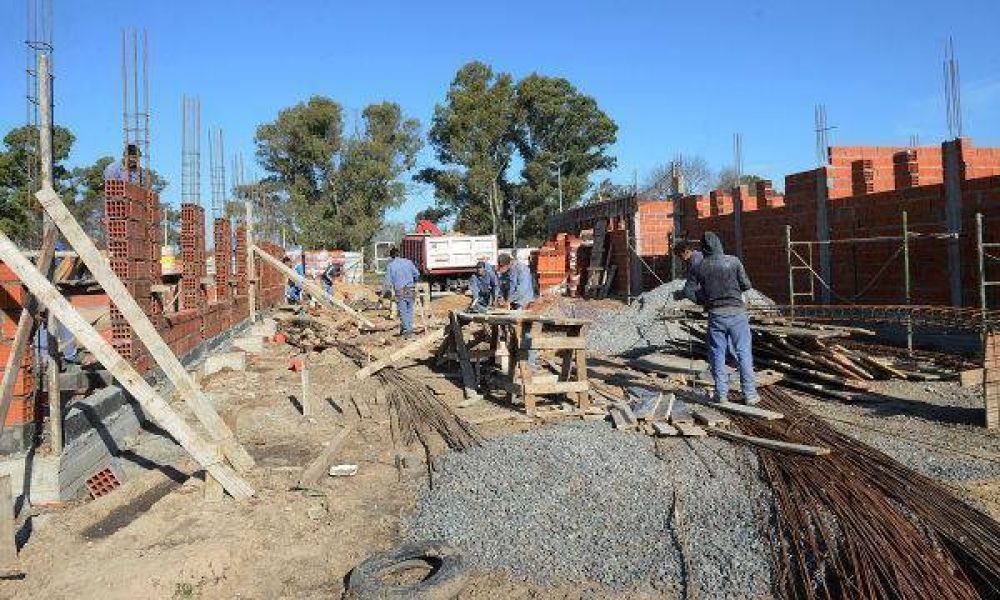 El polideportivo n�mero 18 de Tigre ya se construye en el barrio La Mascota