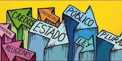 La laicidad pol�tica de las religiones, primera puerta de la paz