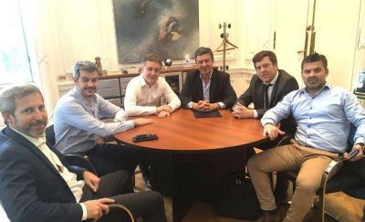 Pe�a y Frigerio recibieron a Menna y comprometieron visitas a Chubut