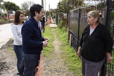 Avanza la obra de la calle Renacimiento
