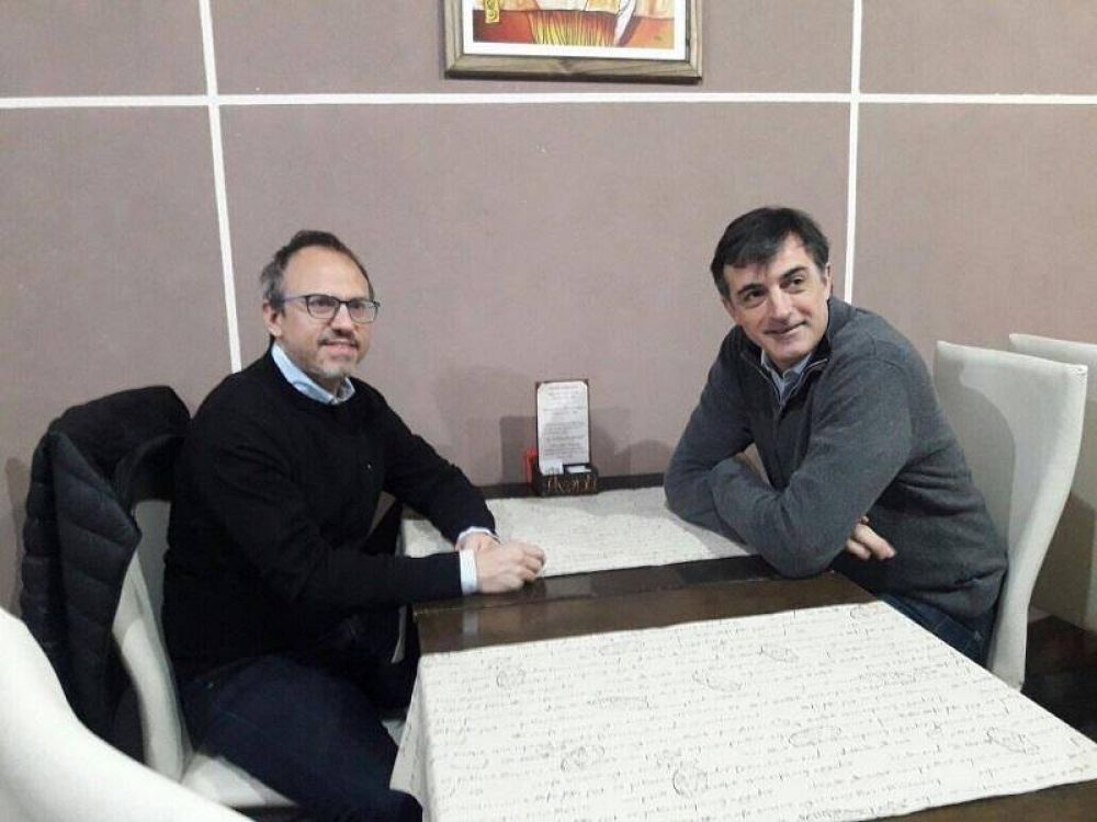 Valenzuela y Bullrich visitaron la escuela N� 13 en Villa Bosch