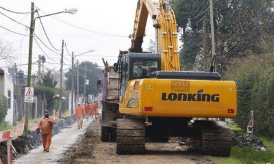 Avanza el plan de obras de pavimentaci�n en la localidad de Villa Rosa