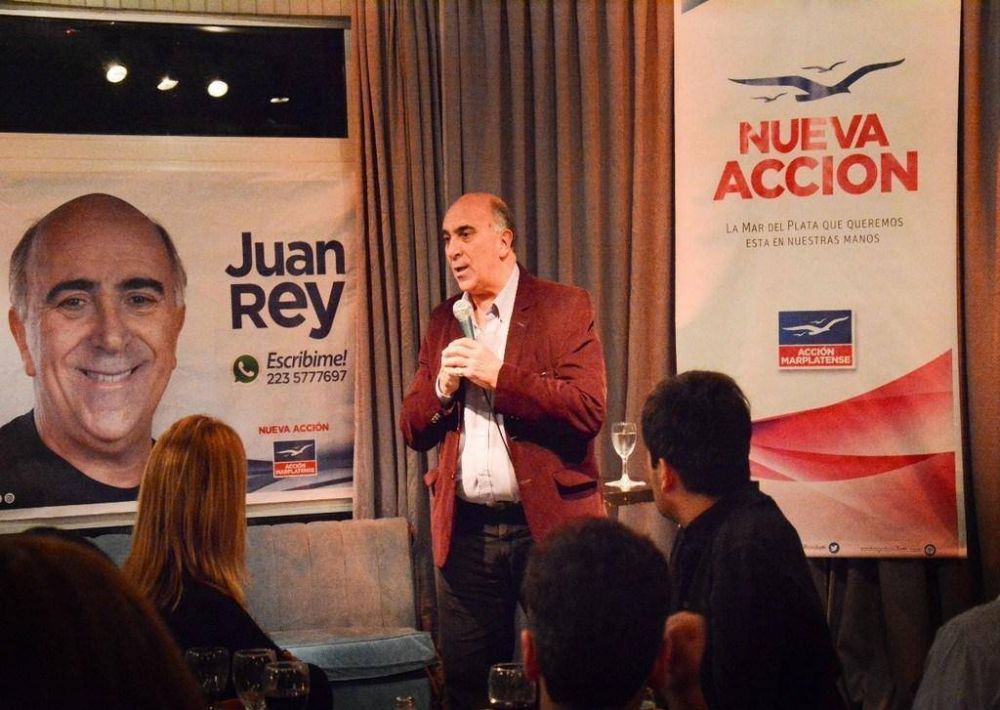 Ruptura en Accin Marplatense: Juan Rey no integrar la lista de Marcelo Artime