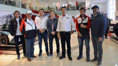 El senador Gerardo Zamora estuvo en el aut�dromo de Las Termas
