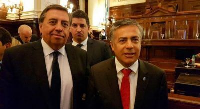 Atuel: Ahora, Marinelli dice que la efectividad del riego es del 30%