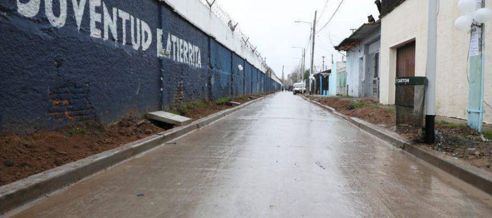 Avellaneda: Repavimentaci�n y luminarias para el barrio �La Tierrita�