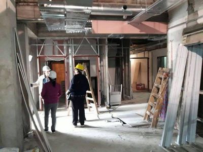 Avanza la obra de remodelaci�n y ampliaci�n del Hospital de Llavallol