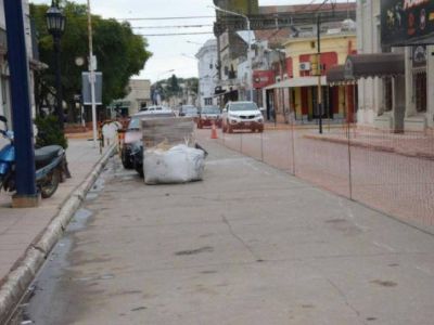 Comenz� la obra del Corredor Central calle Anchorena