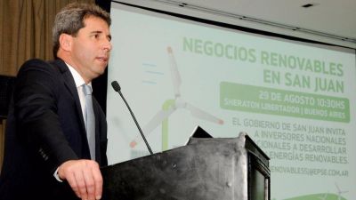 Optimismo en el Gobierno ante el inter�s de inversores en energ�as renovables