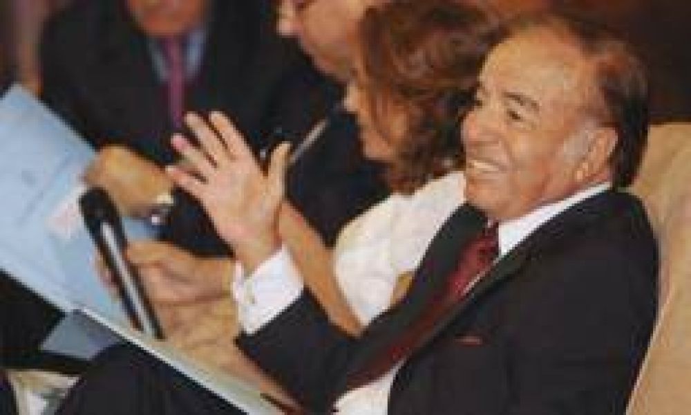 Carlos Menem, habilitado como candidato a senador