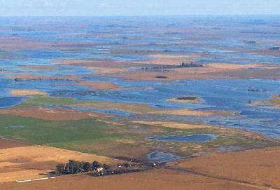 La Pampa: hay 452.082 hect�reas inundadas