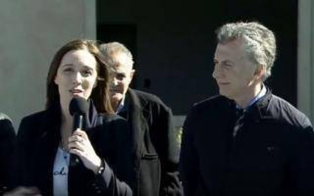 Macri y Vidal visitaron Florencio Varela: 