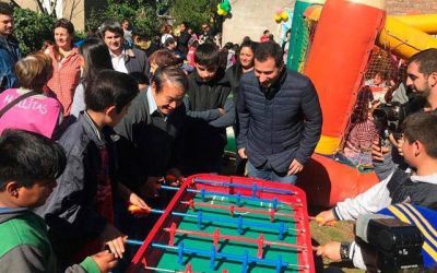Toty Flores visit� Glew y minimiz� el triunfo de Unidad Ciudadana