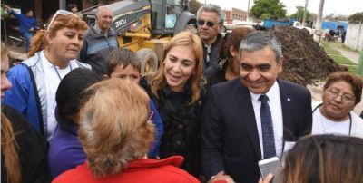 Avanza la instalaci�n de una red cloacal en Villa Angelina